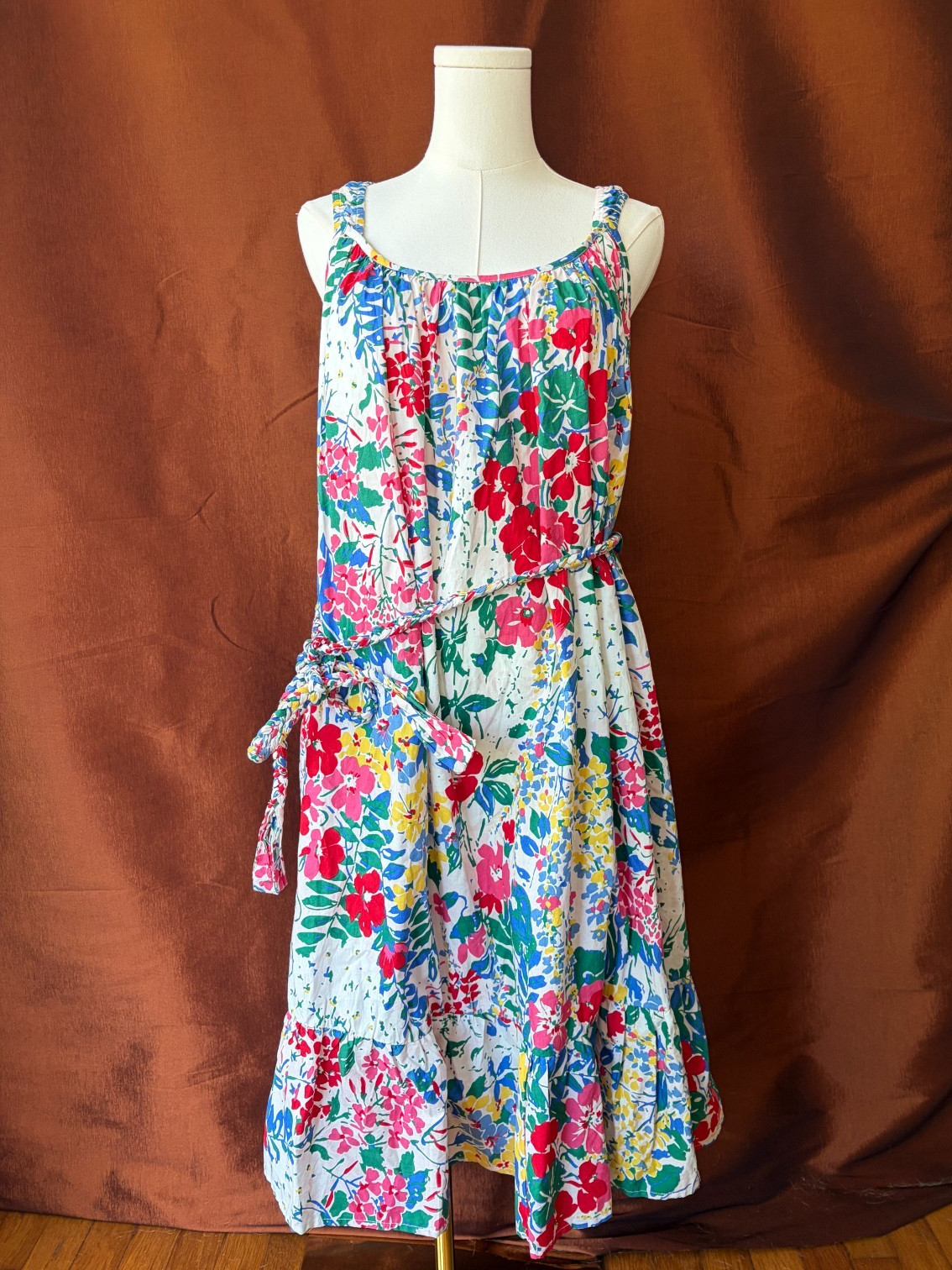 Grace and Emma, summer dress, floral, size 3xl NWT