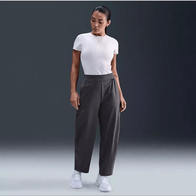 Nike 24.7 PerfectStretch Dri-FIT High-Waisted Barrel-Leg Pants Thunder Grey Dark