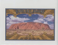 2021 Topps Allen & Ginter's World's Largest Boxloaders Uluru Rock #WLB-7 4z8