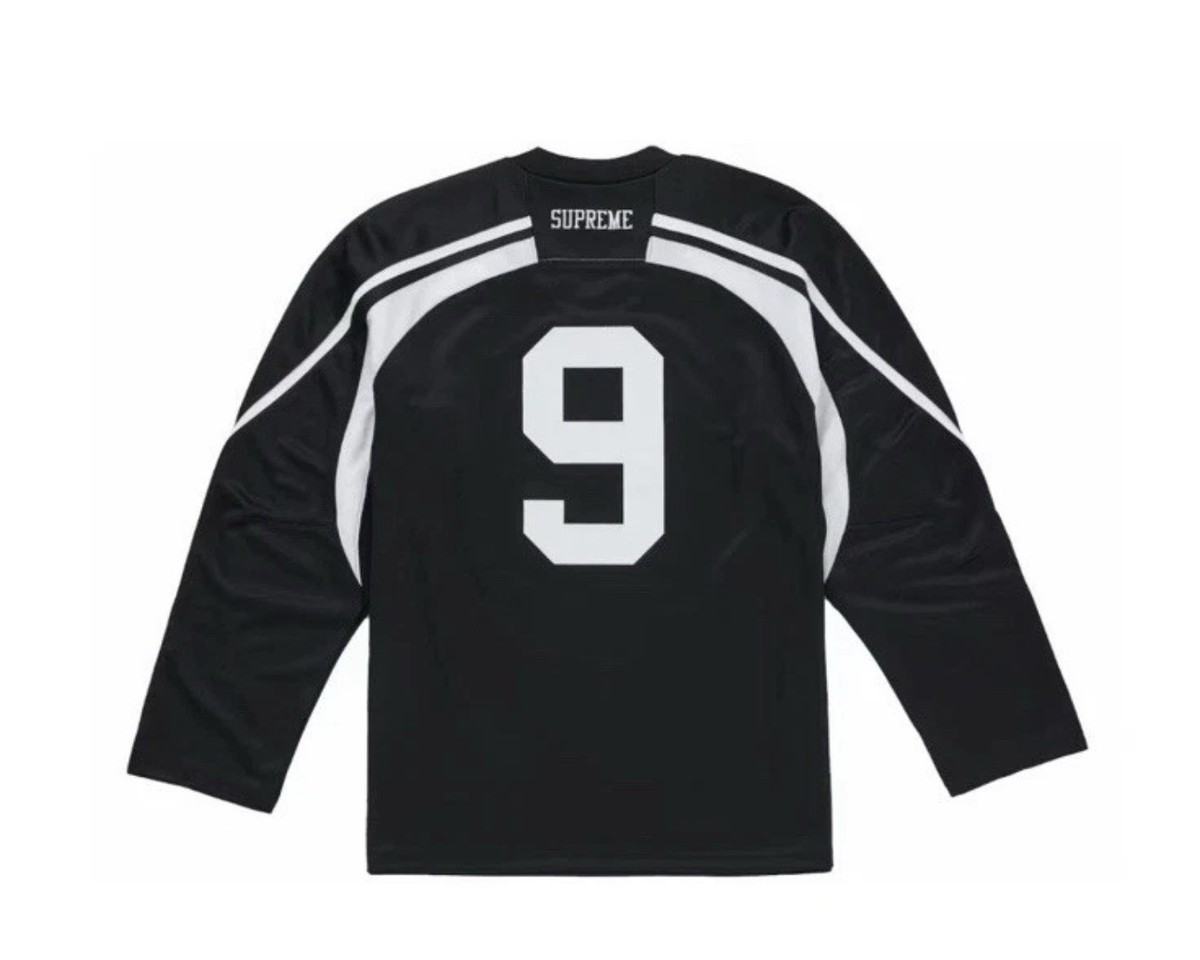 トップス supreme misfits hockey jersey Supreme x The Misfits Hockey Jersey (Black) Size Large FAST