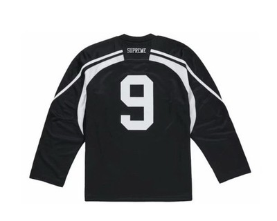 Supreme x The Misfits Hockey Jersey (Black) Size Large FAST