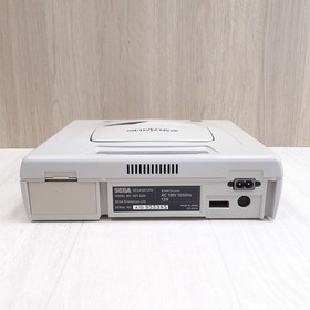 Sega Saturn console white bundle with 5 Games & 2 controllers Japanese HST-3220