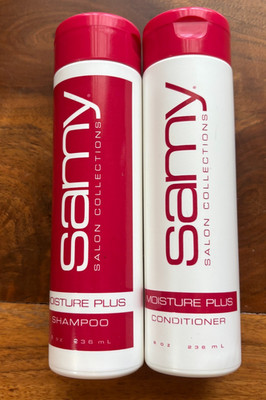 Samy Salon Collections Moisture Shampoo & Conditioner 8 Oz.  Made in USA
