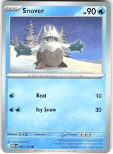 Snover 035/132 Mega Evolution MEG NM Pokemon Card TCG