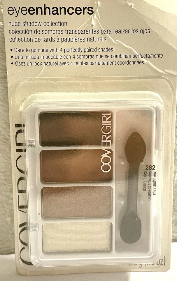 Covergirl Eye Enhancers Eye Shadow Daring Nudes 282 W/ 4 Perfectly Paired Shades - Image 3 of 3