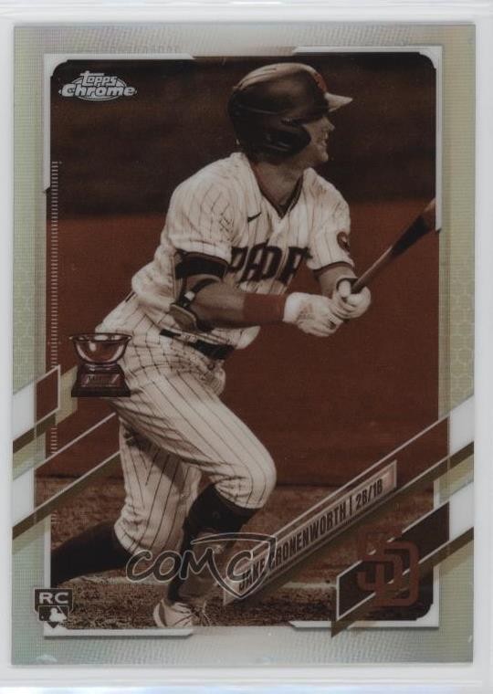 2021 Topps Chrome Sepia Refractor Jake Cronenworth #49 00m9