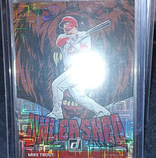 Panini 2022 Donruss vortex Unleashed Mike Trout Los Angeles Angels #UL-3 Card
