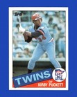 1985 Topps Set-Break #536 Kirby Puckett RC VG-VGEX *GMCARDS*