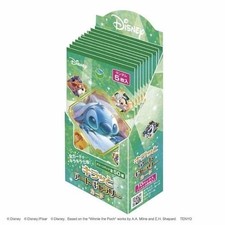 (PSL)Tenyo Kiratto Art Gallery Card Green Pack 10 Packs Box Trading Cards Japan