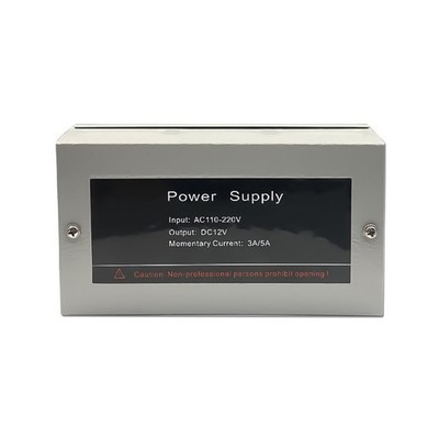 Door Access 12V 3A Power Supply for Entry Exit Control System Electric Lock 36W