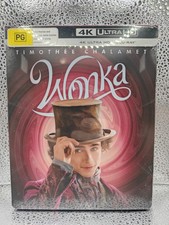 Wonka 4K Ultra HD + BLU-RAY Steelbook Brand New & Sealed