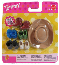MATTEL BARBIE 2002 KELLY CLUB ZAPATOS MODA MUÑECA CONJUNTO PARA TOMMY #47625 - NUEVO