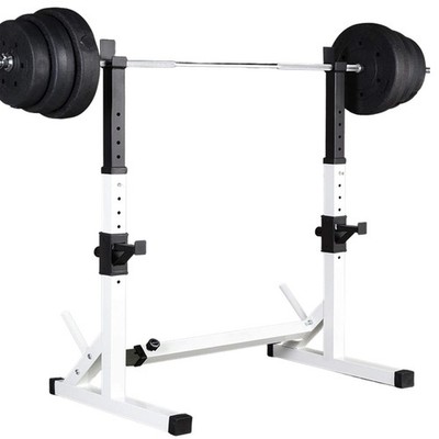 Barbell Rack Stand - Multifunctional Adjustable Squat Rack, Heavy-Duty Dumbbe...