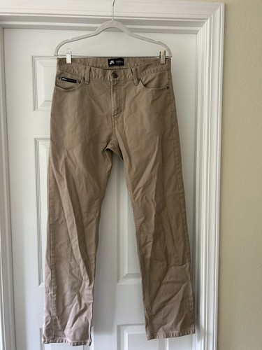 Nike SB Proprietary Technology Mens Khaki Five-Pocket Twill Pants Size 30