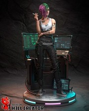Judy Alvarez - Cyberpunk 2077 - Fan Art Figur - 3D Resin Print 176mm/100mm Bust