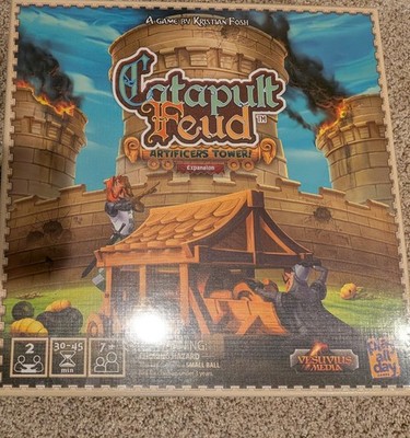 Catapult Feud: Artificers Tower! Expansion - New & Sealed