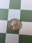 1964 D Washington Quarters 25c 90% Silver Coin,