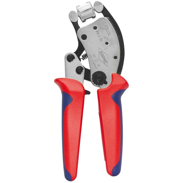Crimp-Zange Crimpzange AderendhüLsen Twistor16 Twistor Bis Front Knipex 975318-image