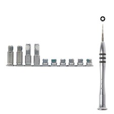 10pcs/Set Bottom case Screws  1pcs 5 Point Pentalobe Screwdriver for MacBook...