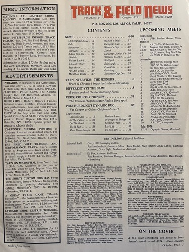 1975 Track and Field News October Bruce Jenner, Nike Waffle ad - Picture 4 of 24