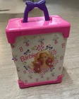 Vintage 1993 Barbie Deluxe Doll Travel trunk storage Closet case