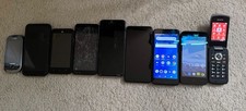 Phone lot of 9 For Parts Not Working Various Conditions