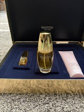 Beautiful Estée Lauder 3 Piece Gift Set Parfum Spray Body Lotion Travel Spray