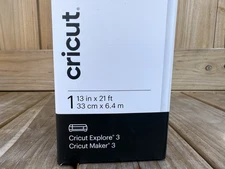 Cricut Smart Vinyl (13" x 21 ft) White Removable Matte Cricket Explore 3 *NEW*