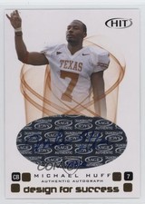 2006 SAGE Hit Design for Success Auto 40/100 Michael Huff #D-7 Auto 3hd