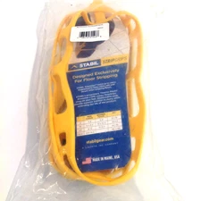 Stabilicers StripGrips Floor Stripping Overshoe Medium YELLOW 800-02 Indoor NEW