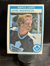 John Anderson #315 1982-83 O-Pee-Chee Toronto Maple Leafs
