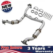 2015-2017 for Ford Expedition 3.5L Catalytic Converters Complete Y-Pipe Assembly