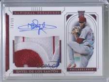 2019 Panini National Treasures 74/99 Enyel de los Santos #23 Auto 1l2