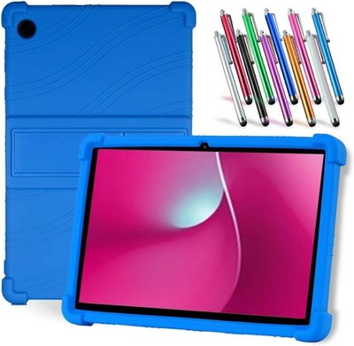 Case for T-Mobile Revvl Tab 2 Tablet 10.1'' 2025 Shockproof Rubber Cover + Stylus