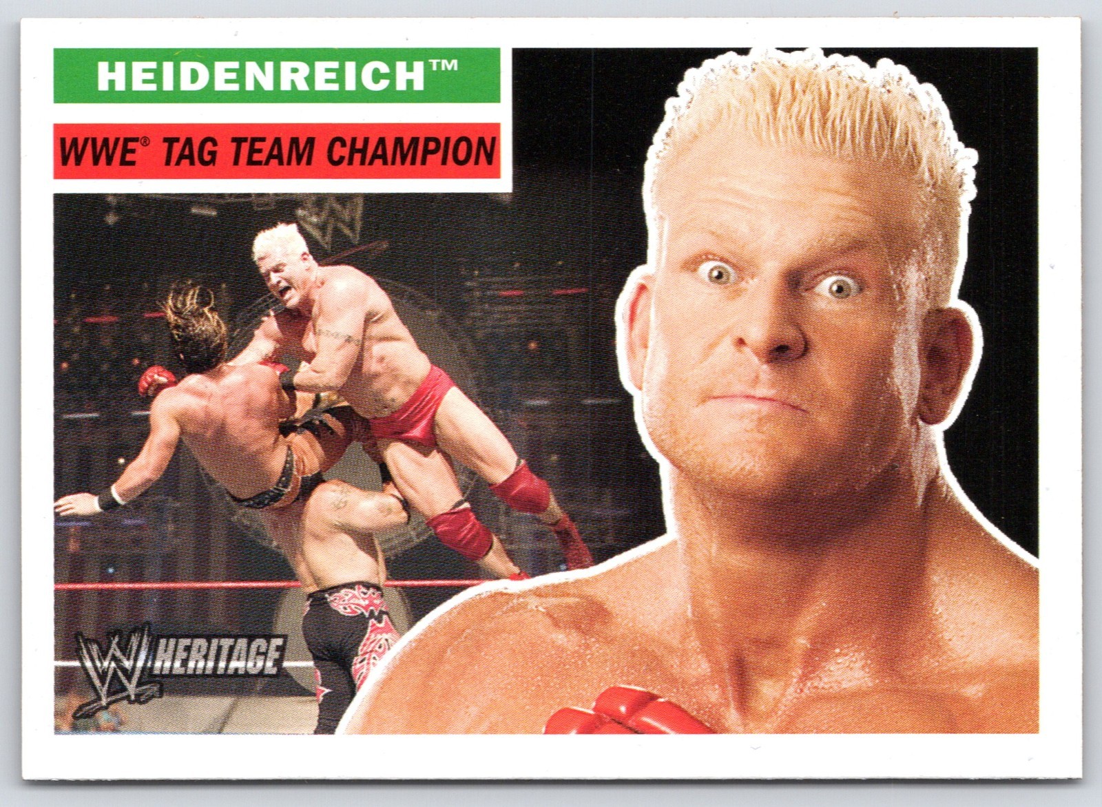 HEIDENREICH 2005 TOPPS HERITAGE WWE WRESTLING #22 NRMINT+      95554