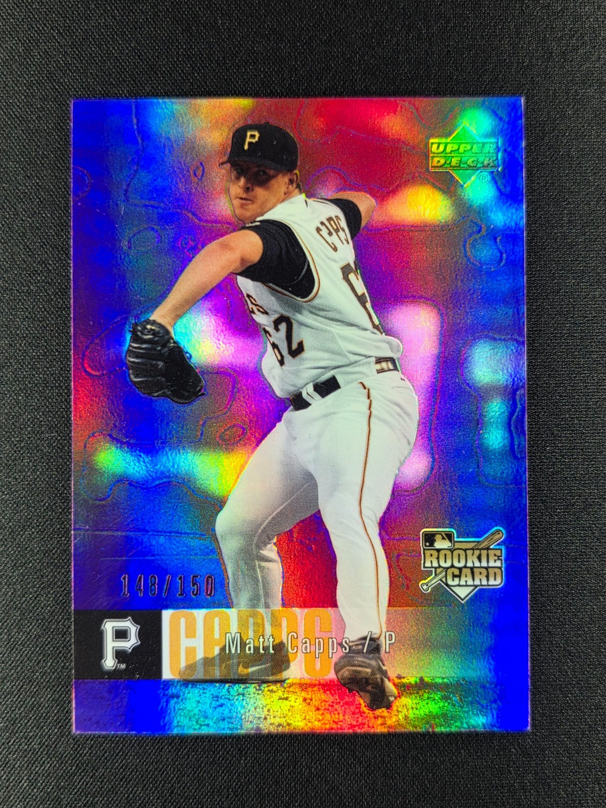 Matt Capps 2006 Upper Deck Special f/x Purple Foil RC /150 #357 PIRATES