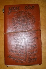 Elegant Christian Writing Journal - A5 Refillable Journal for Daily Inspiration