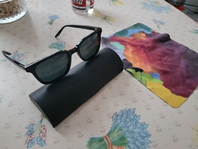 Lunette De Soleil Sonnenbrille Barton Perreira Herren schwarz/vgy Made in Japan Ausverkauf 