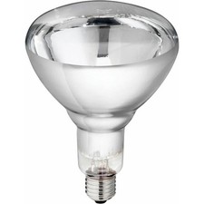 Infrarotlampe 150 Watt weiss / Hartglass Philips