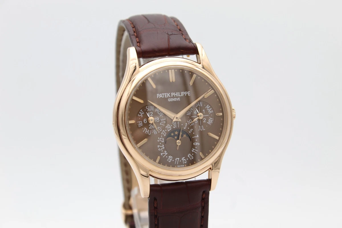 [3033] Calendario perpetuo Patek Philippe 37 mm - 5140R oro rosa calendario perpetuo