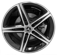 Genuine OEM Wheel For 2019-2022 Mercedes-Benz A-Class 18 Inch Black Alloy Rim