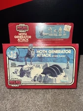 Vintage 1982 / Micro Collection Hoth Generator Attack, Kenner Star Wars With Box
