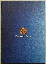 DAIMLER Double Six 4.2 & Sovereign Car Sales Brochure Feb 1978 Ref 3271