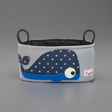 3 Sprouts Stroller Organizer Blue whale brand new