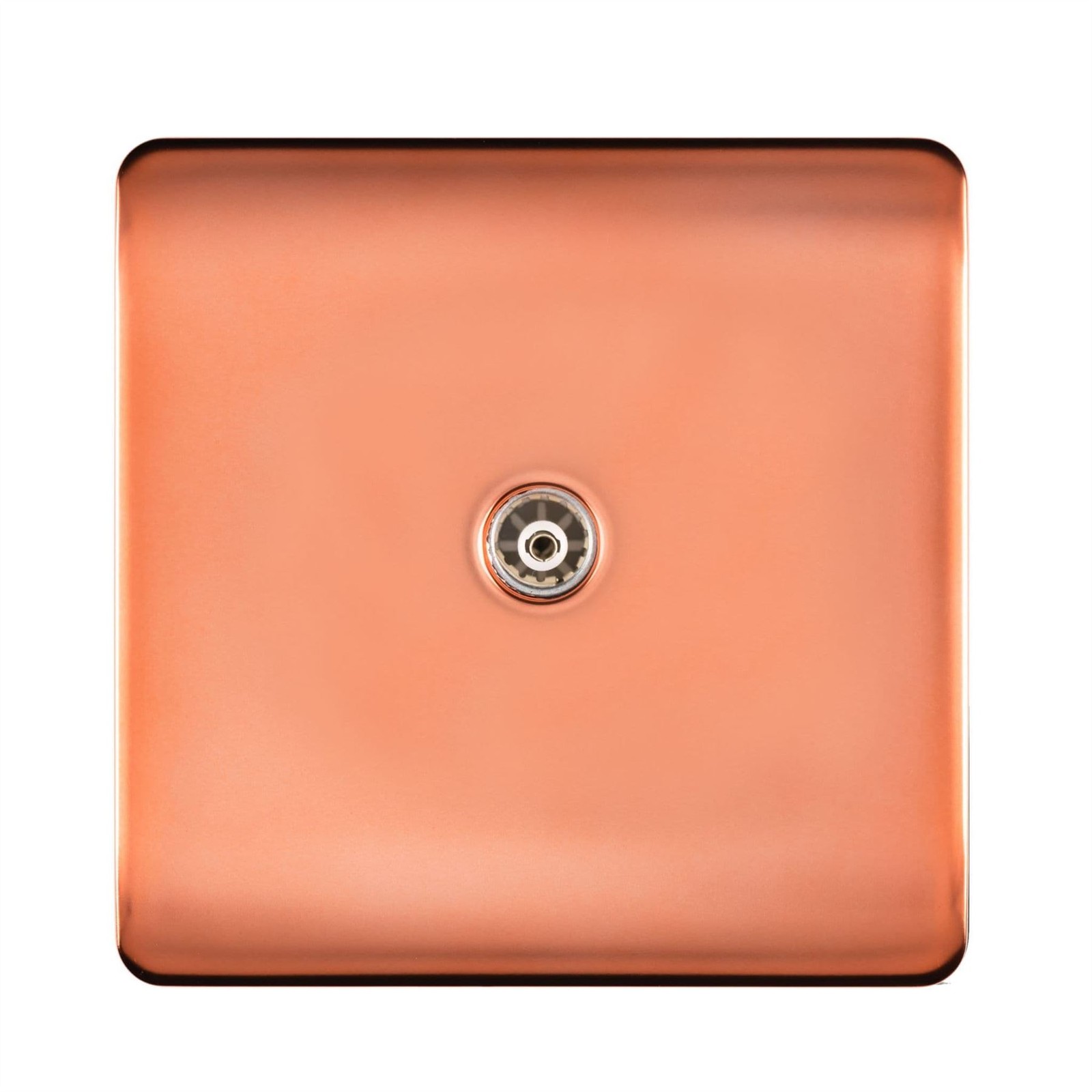 Trendi Switch 1 Gang Female Copper Co-Axial Television Socket - Image 2