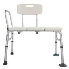 Non-Slip Shower Chair Bath Seat Tub Transfer Bench Bath Seat Bathroom Stool