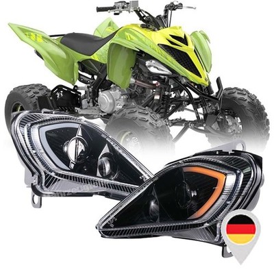Paar LED Scheinwerfer für Yamaha Raptor 700 700R 250 350 YFZ 450 450X 450R