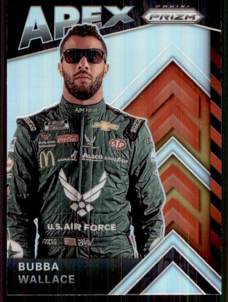 2020 Prizm Apex Silver Prizm #A8 Bubba Wallace