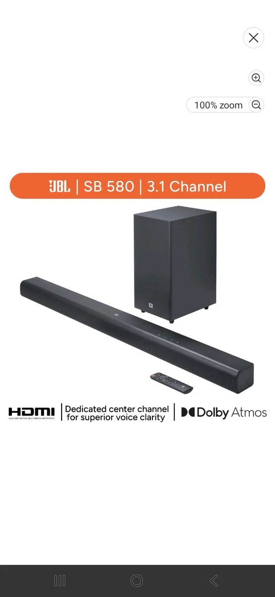 JBL Home Speakers and Subwoofers 3.1 Channel for sale | eBay