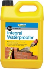 Everbuild Sika 202 Integral Liquid Waterproofer 5 litre